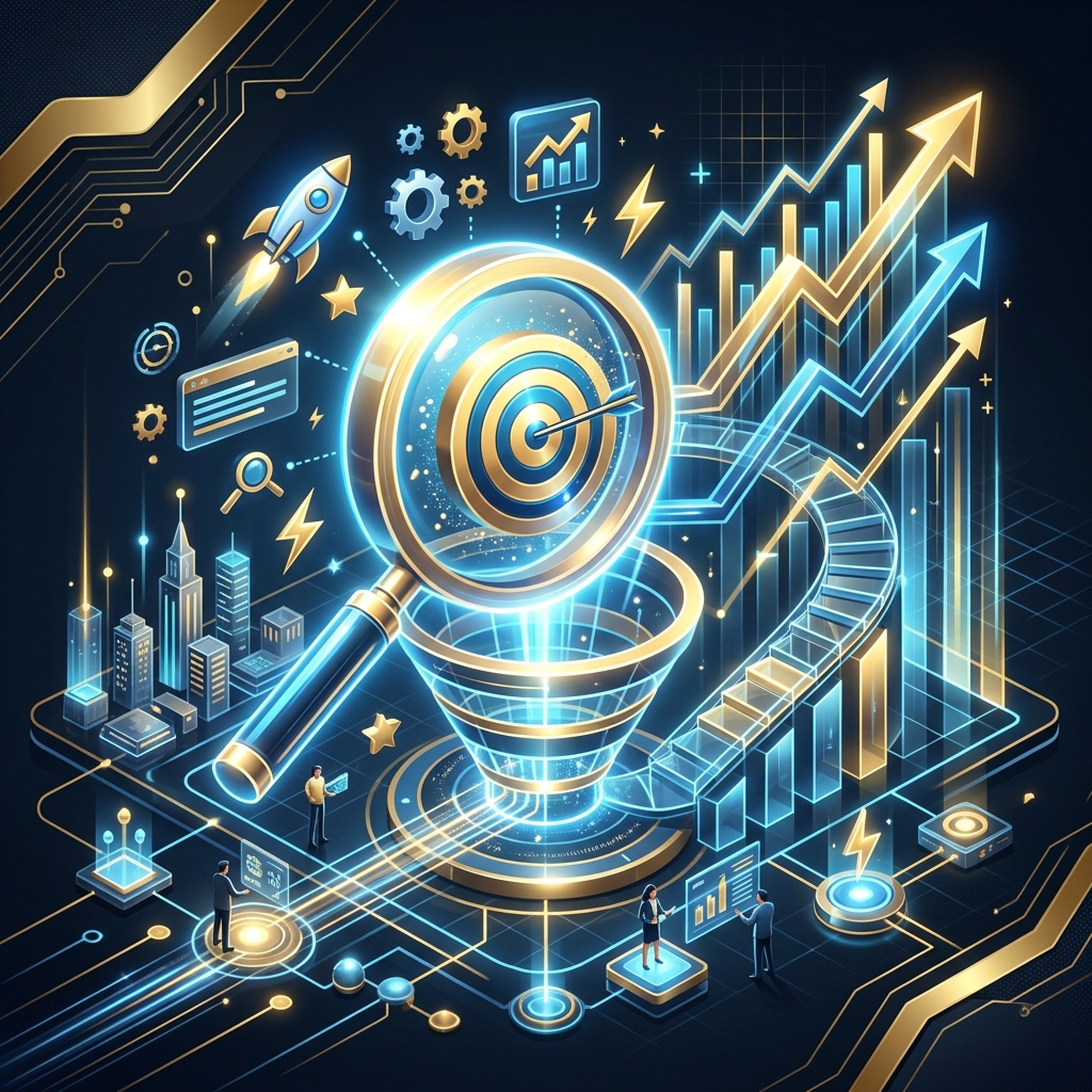 Luxury seo-services Service Illustration