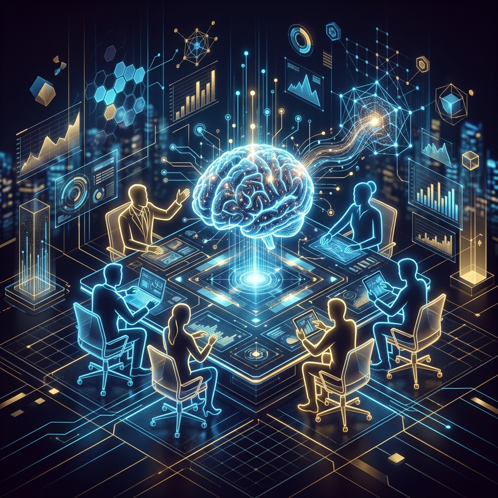 Luxury training-consulting Service Illustration