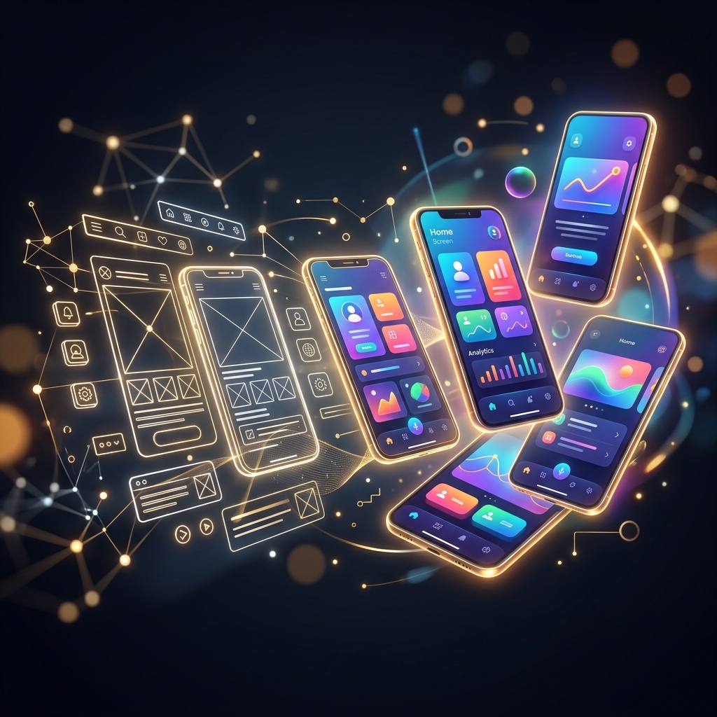 Luxury ui-ux-design Service Illustration